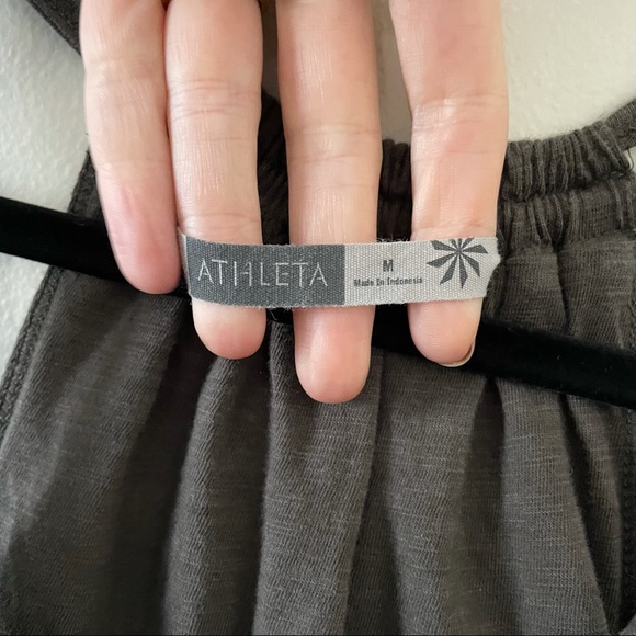 Athleta Halter Knit Tank Dress Built in Bra - Picture 4 of 7